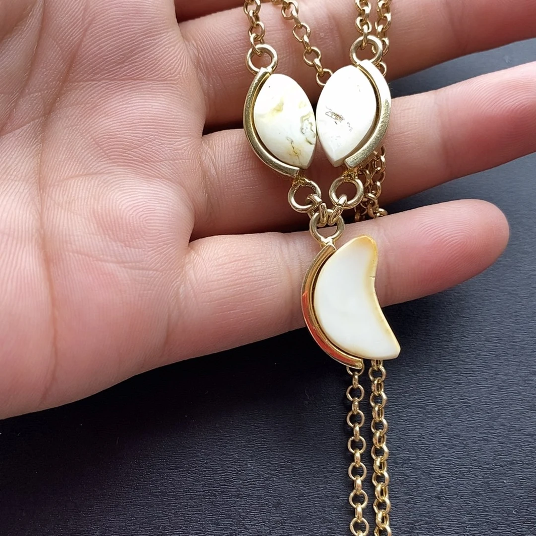 琥珀未镶嵌裸石吊坠