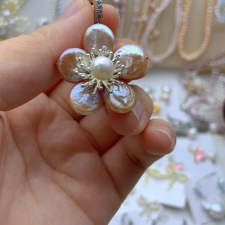 颈饰未镶嵌淡水珍珠
