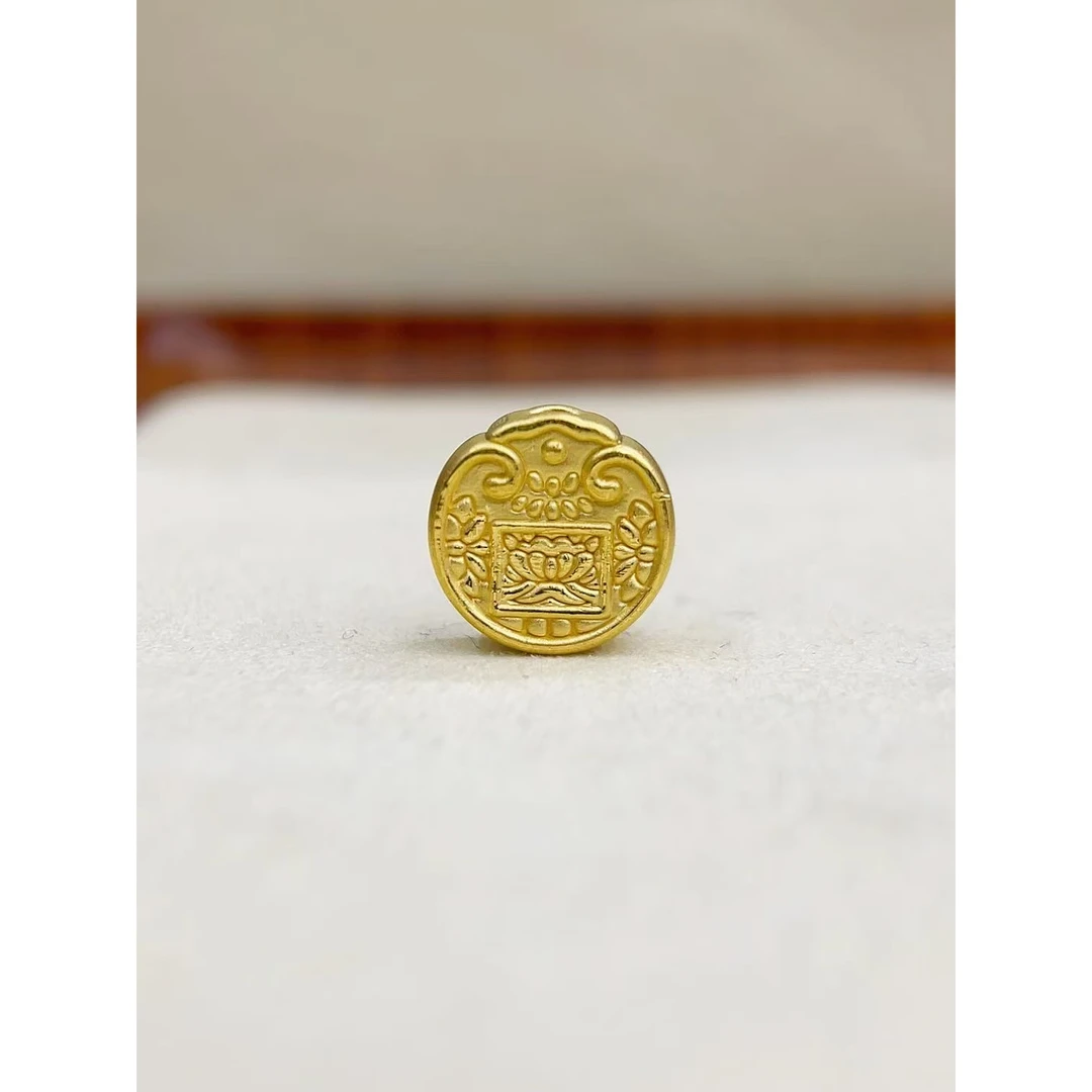 水贝黄金足金999五路财神DP0159