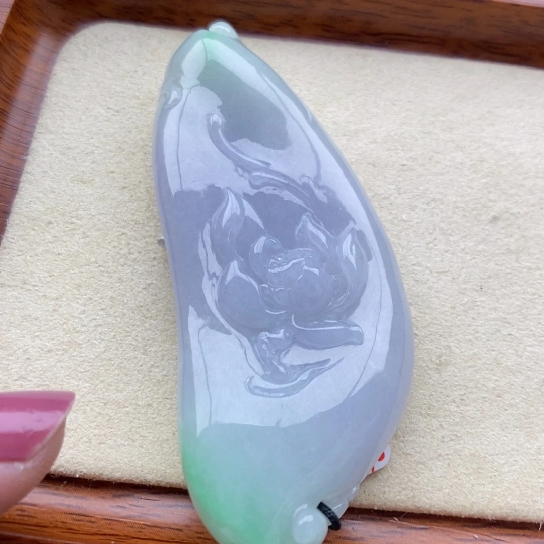 翡翠未镶嵌颈饰吊坠36