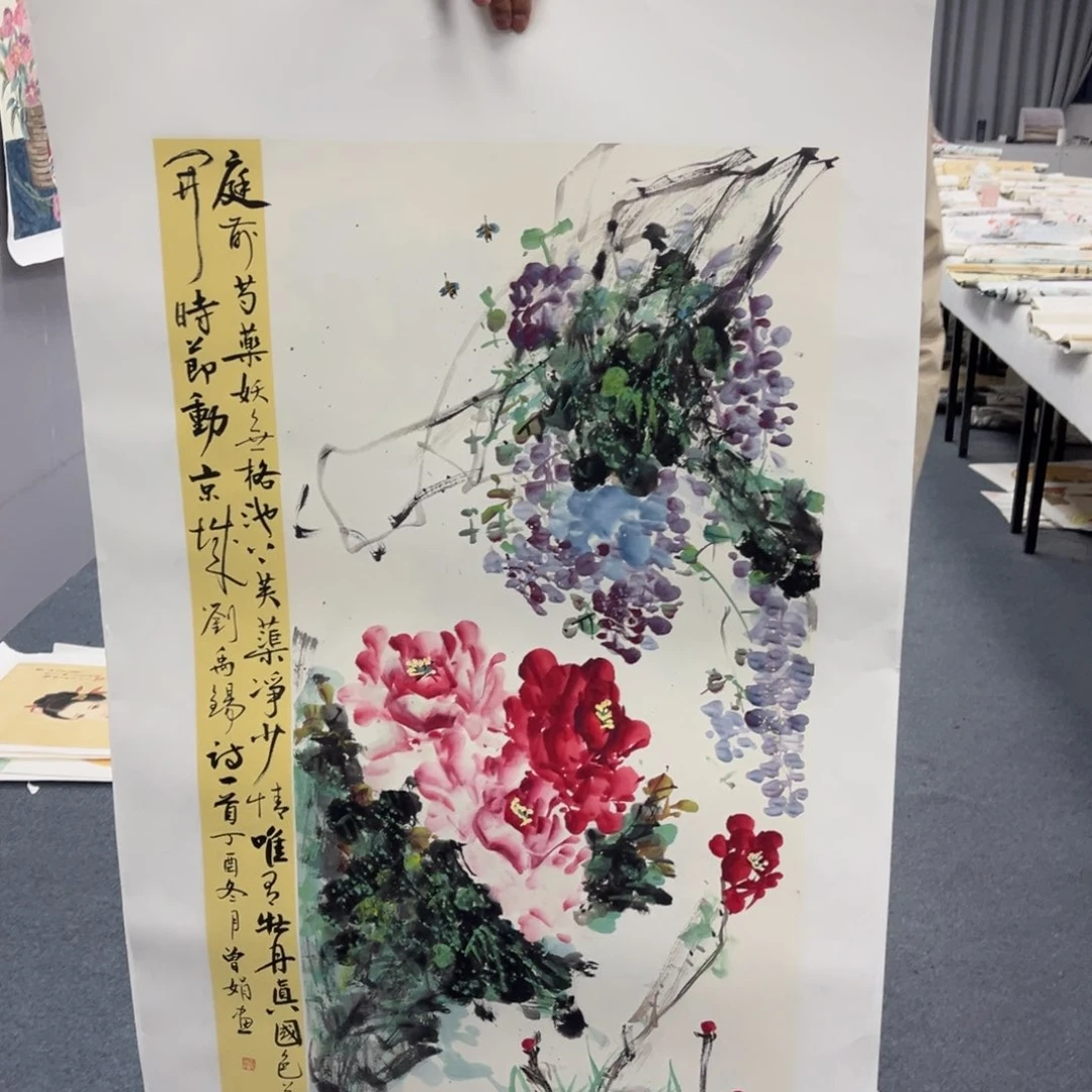 国画手绘画作品和绘画