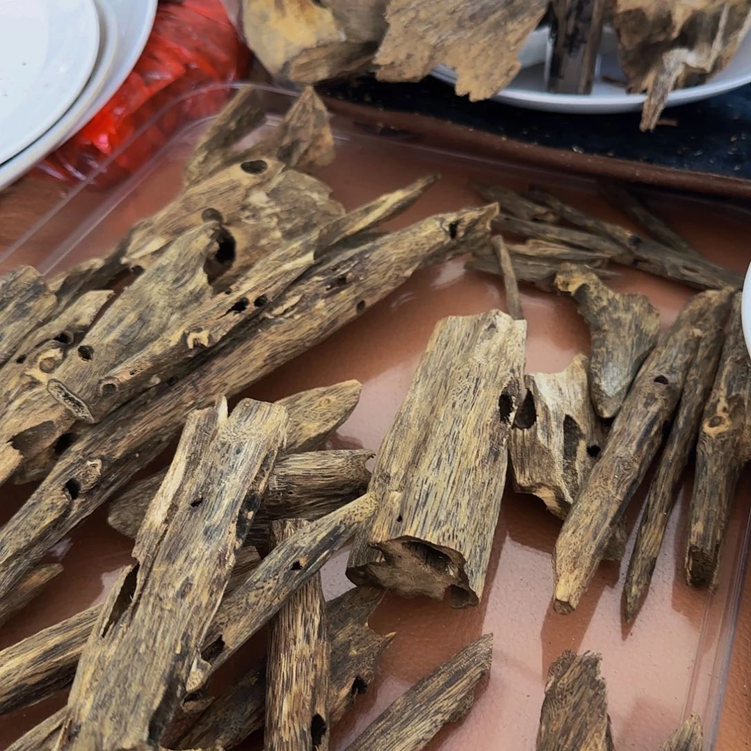 沉香碎屑沉香精品小虫漏树心油100克