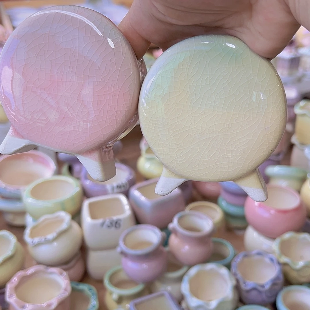 陶瓷花盆当场满12包邮