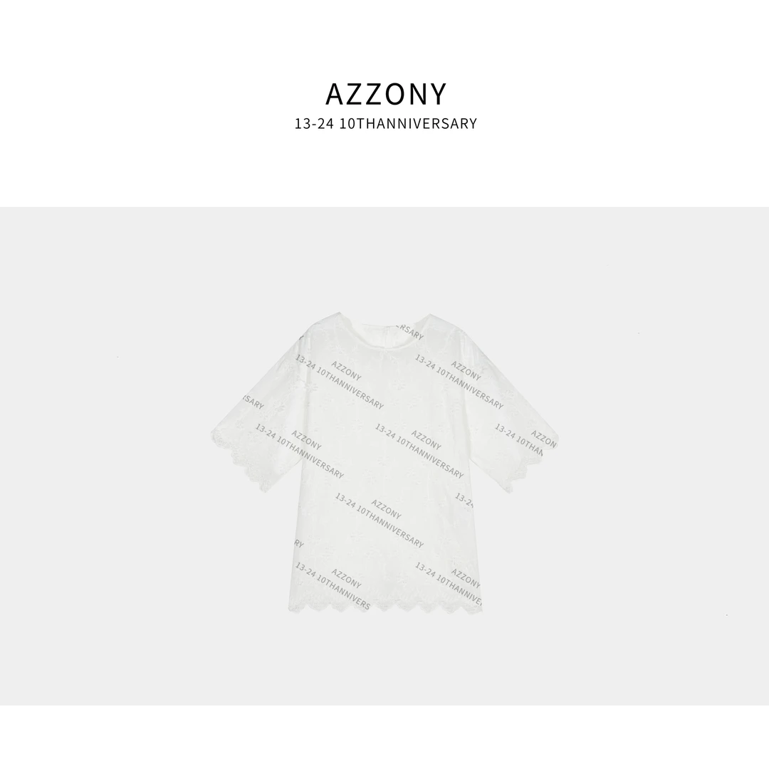 YYL  小花罩衫短袖 2025NEW夏款SS CT32511