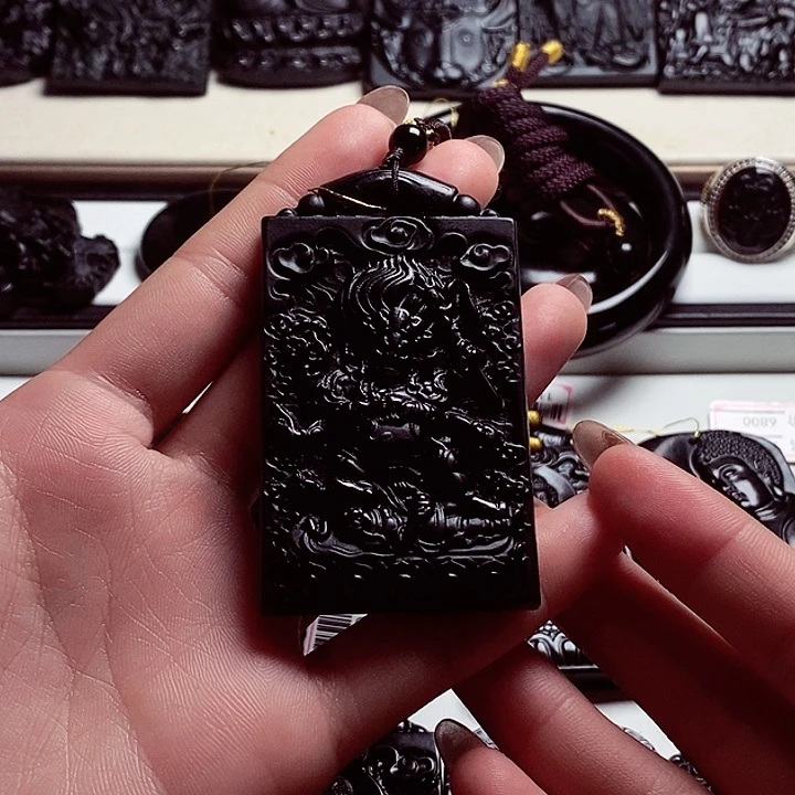 天然缅料A货大黑天A609