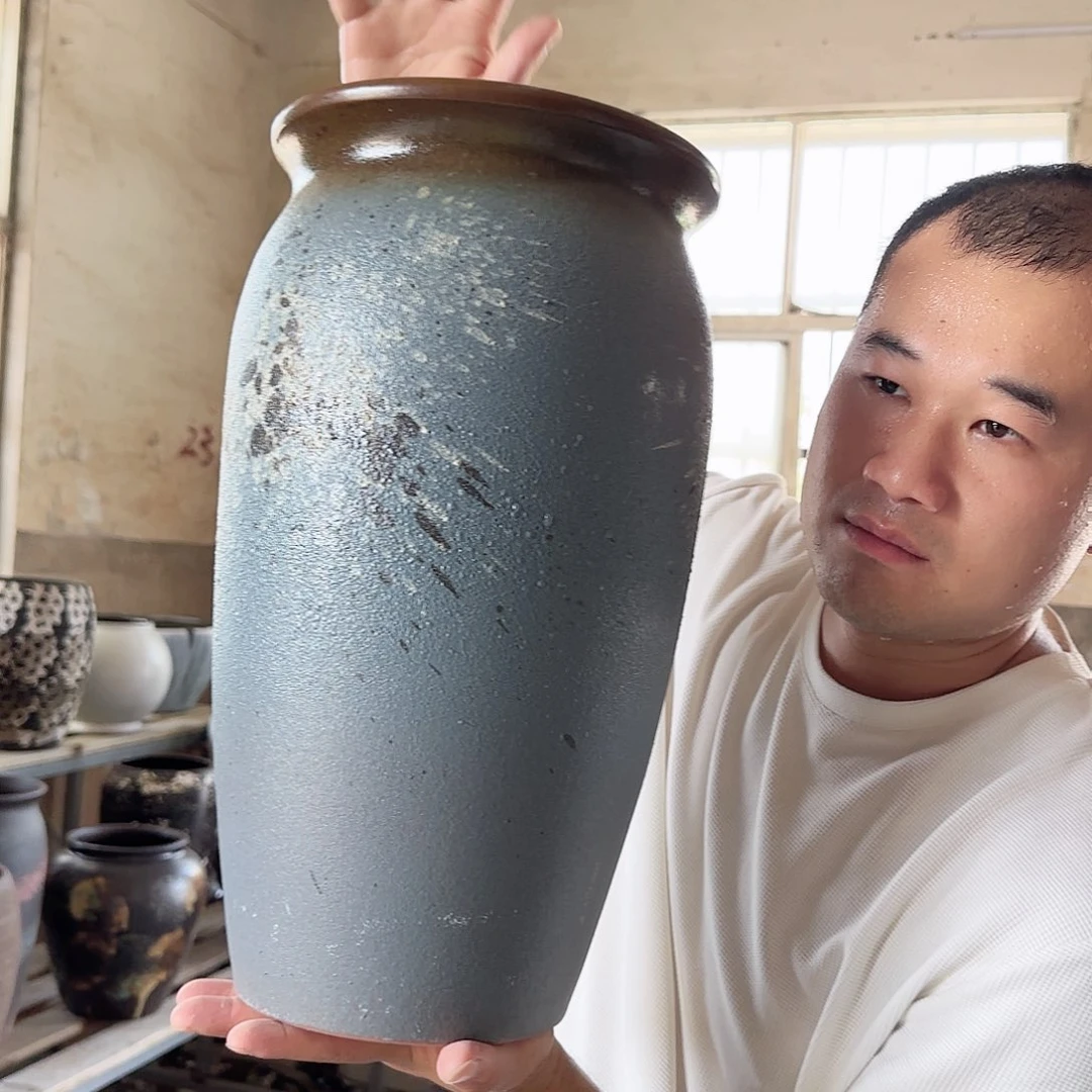 紫砂花盆杨杨花盆0821-911