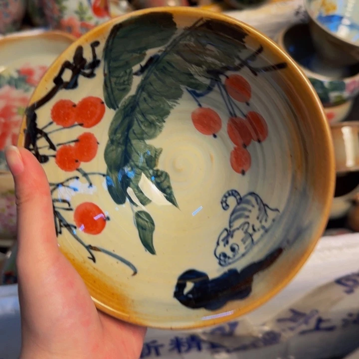 瓷片景德镇陶瓷手工手绘