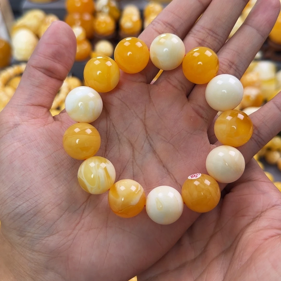 琥珀未镶嵌珠宝奇石17mm