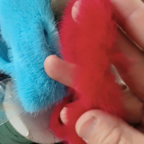 (红色毛条)手工辅料库存DIY