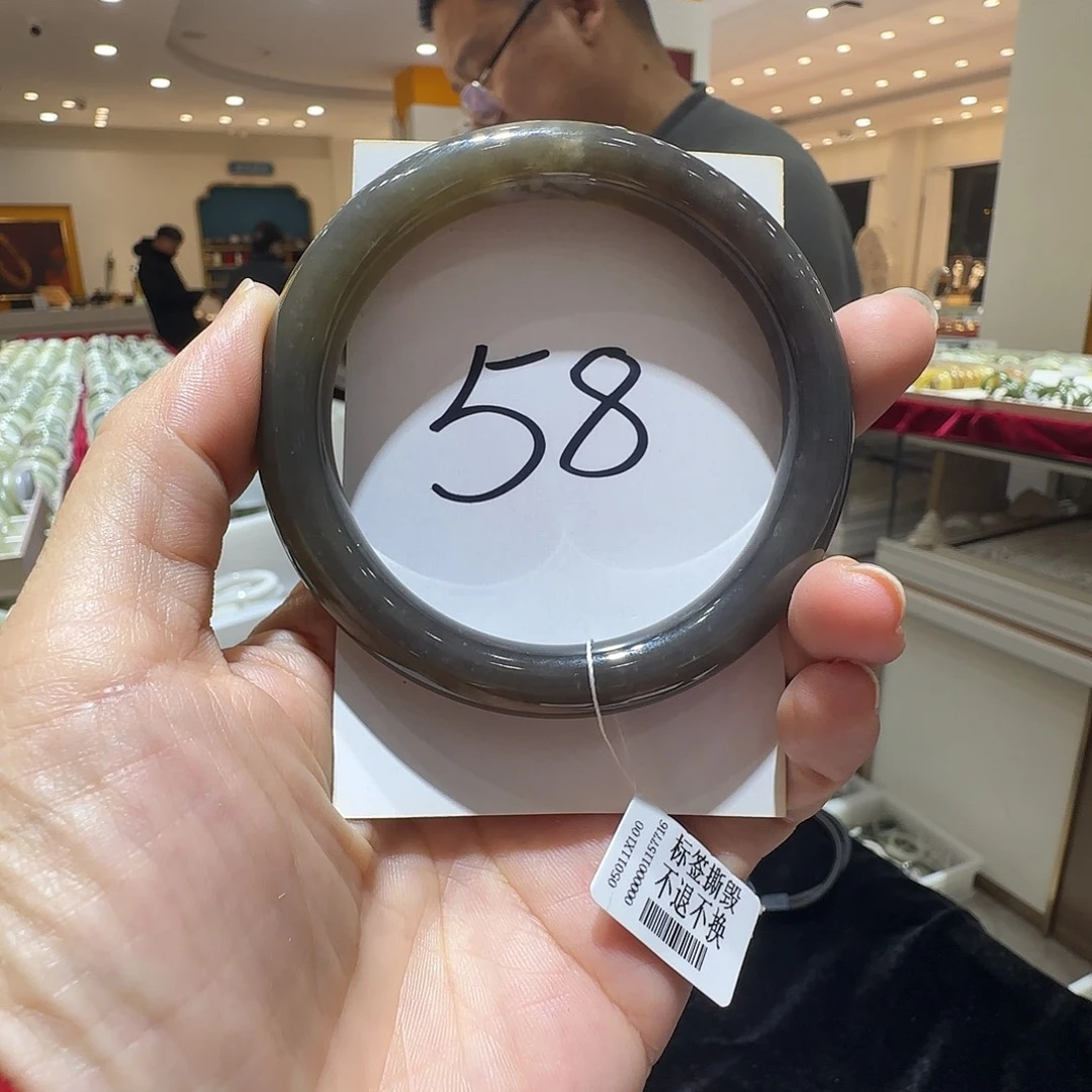 和田玉未镶嵌手镯769