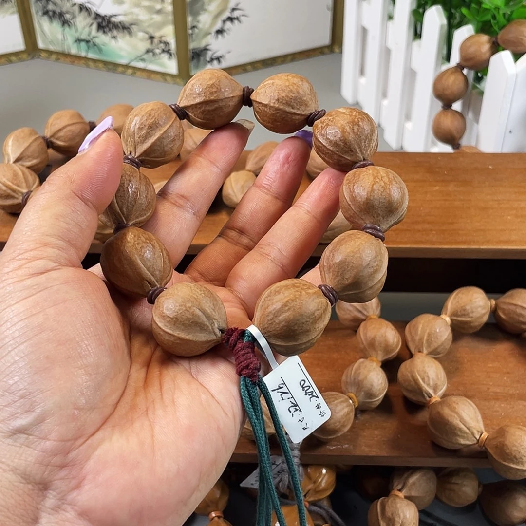 橄榄核手串/手链王**范22.26梅林铁核