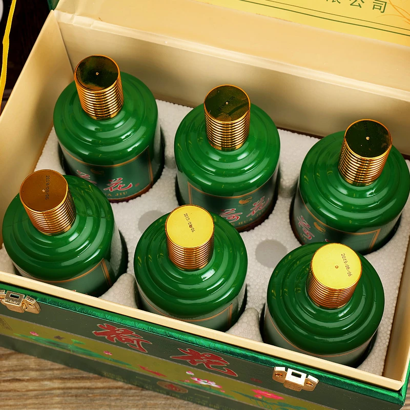 苏冠苏冠荷花30礼盒装（一箱6瓶）白酒雪53%Vol500毫升