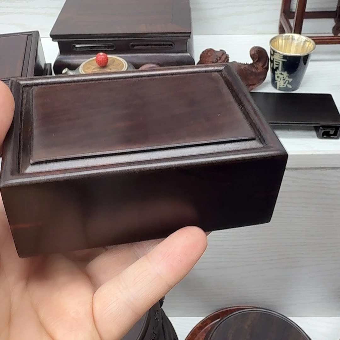 藤类大红酸枝长方盒子