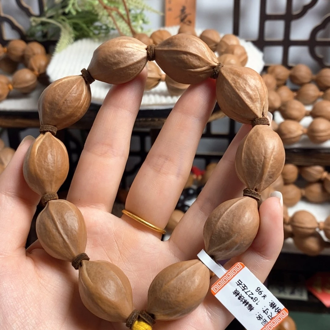橄榄核手串/手链梅林铁18/27左右