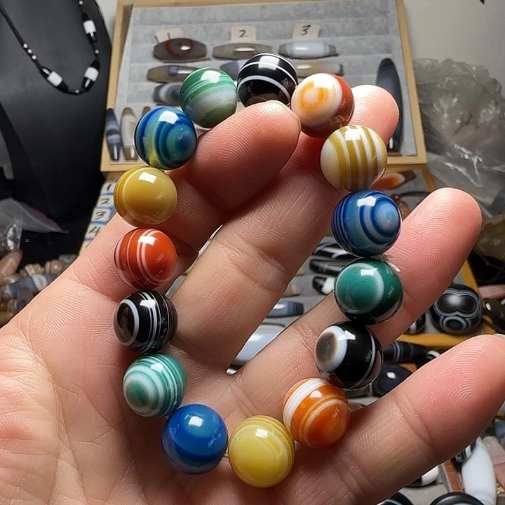 玛瑙/玉髓未镶嵌手串