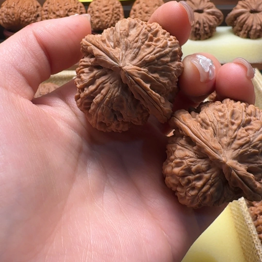 文玩核桃吊坠41全品白狮子