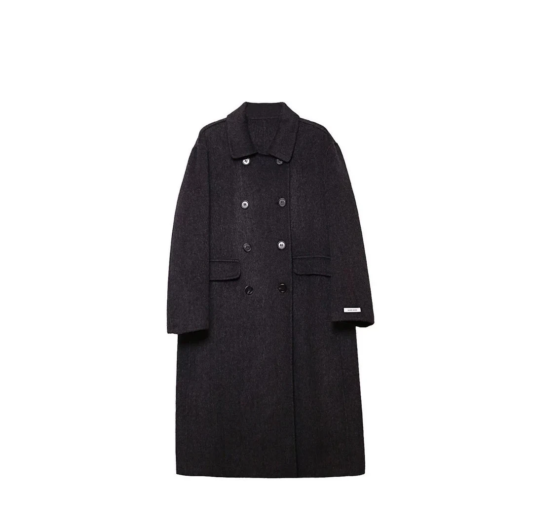 L & L 云云2024新款双面羊毛大衣长款加厚气质时尚