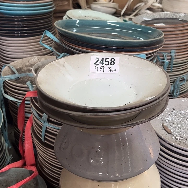 搪瓷微瑕外贸陶瓷2458