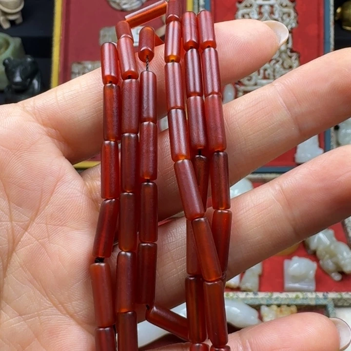 手链未镶嵌和田玉（糖玉）