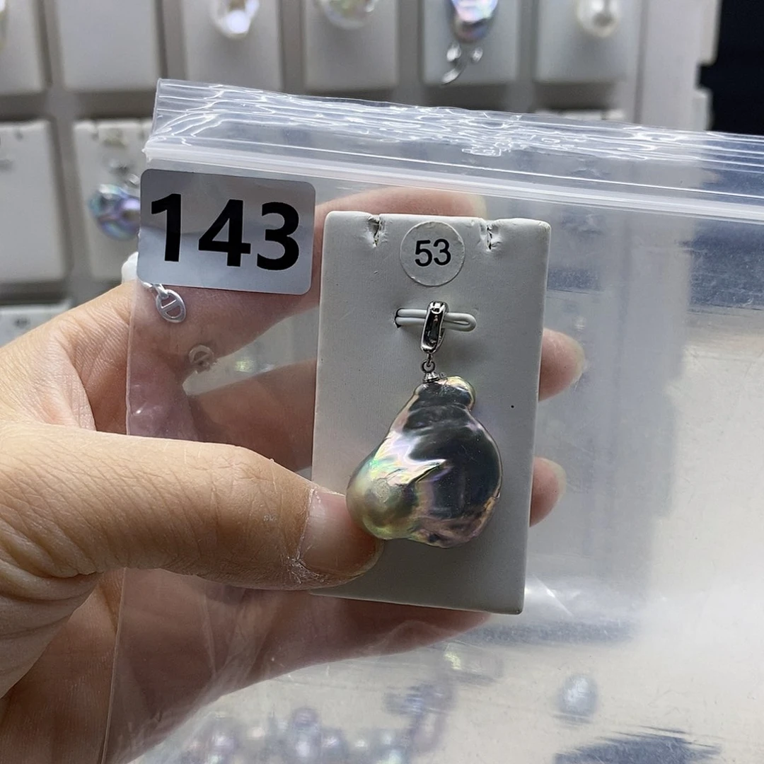 颈饰合金淡水珍珠