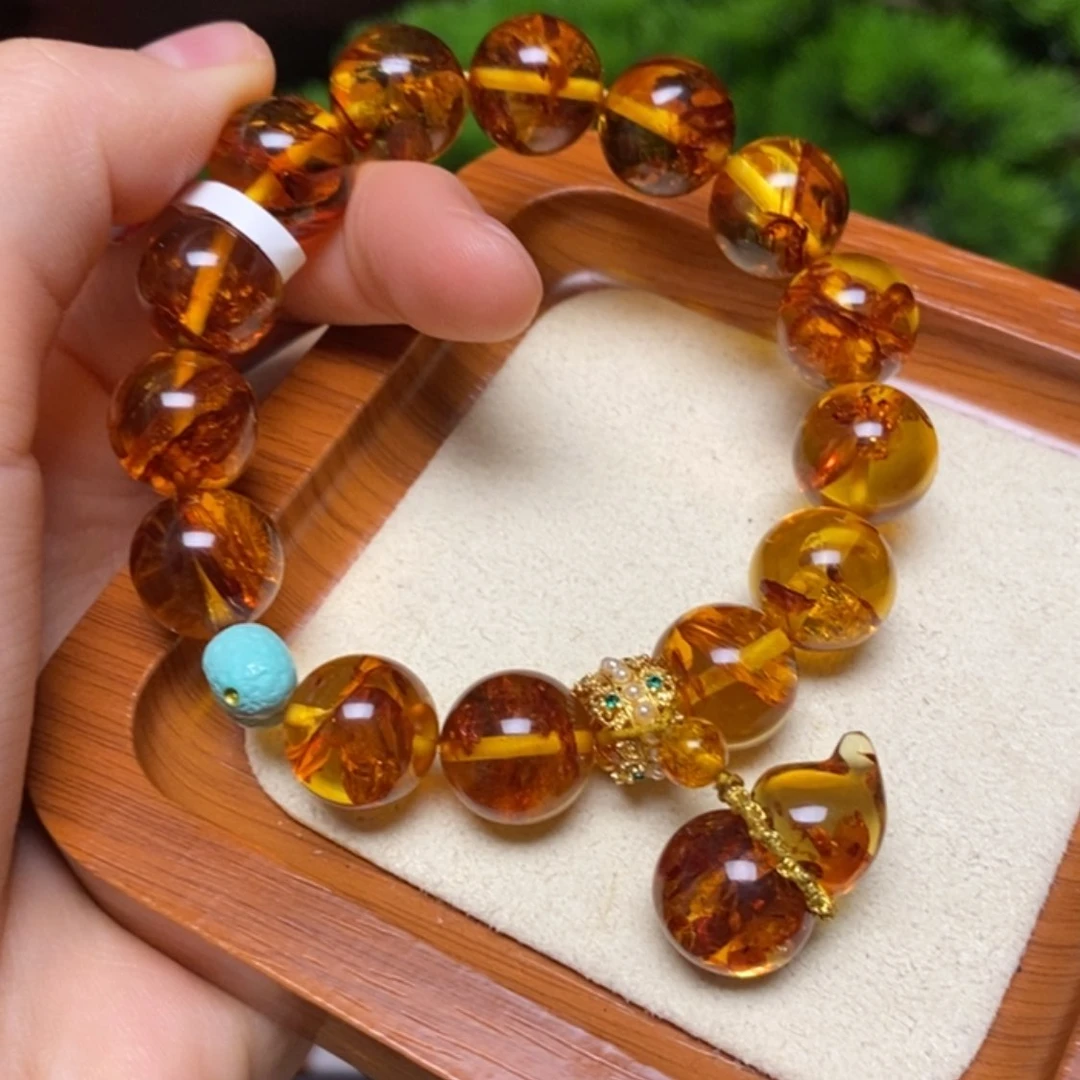 【闪购商品】手链蜜蜡未镶嵌手串
