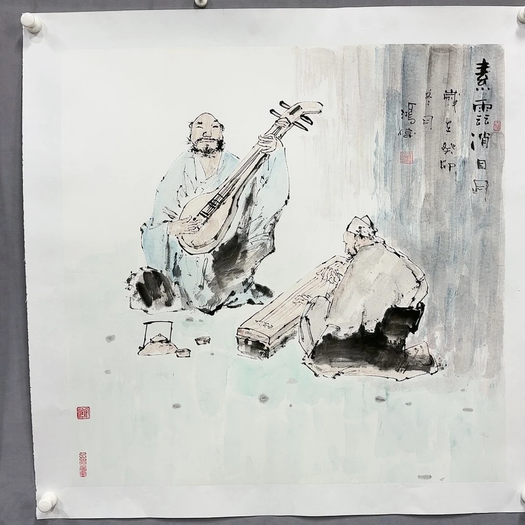 国画国画纯手绘作品请放心去藏