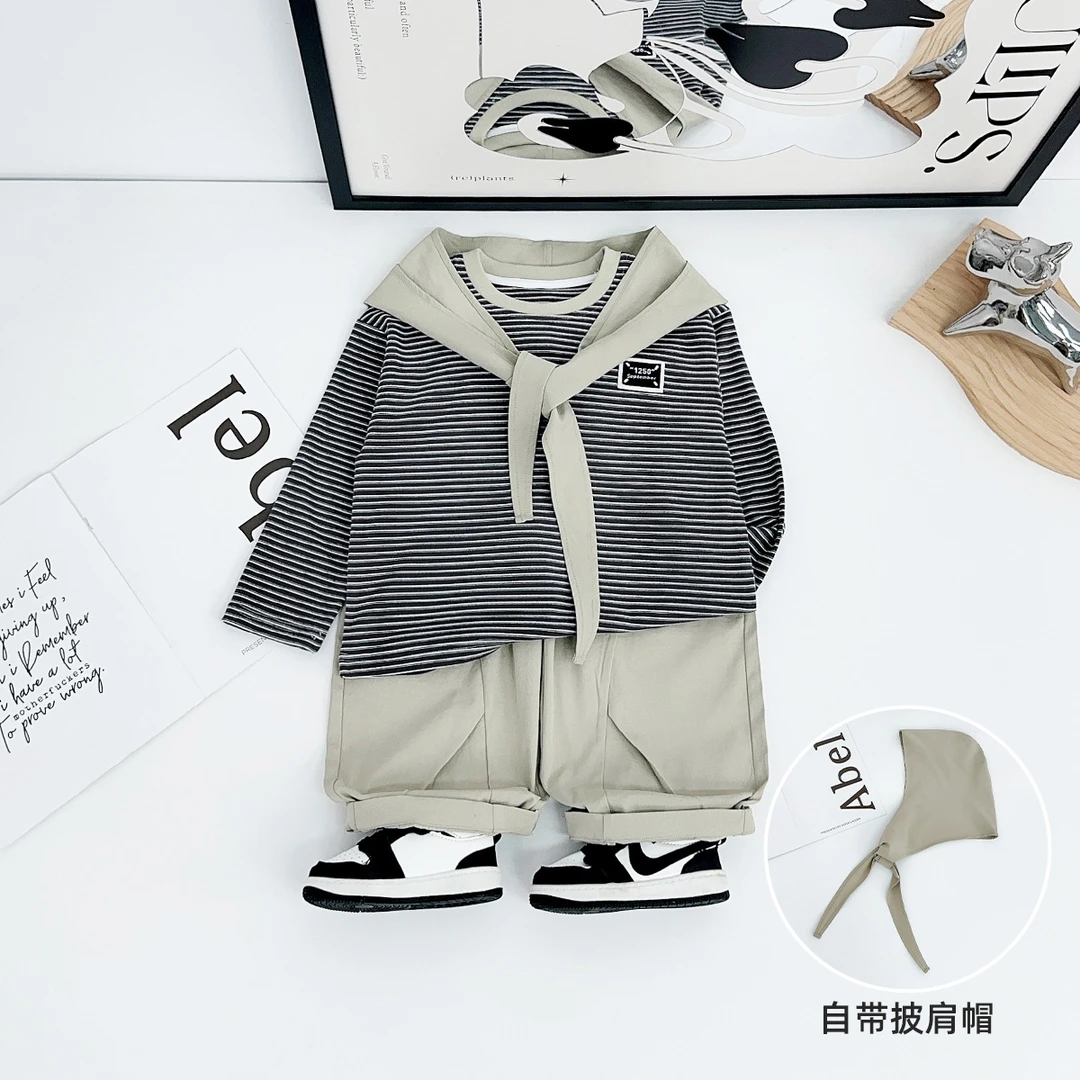 男童秋套装2025新款秋装儿童秋冬季两件套 HS25105 悠悠童话童装
