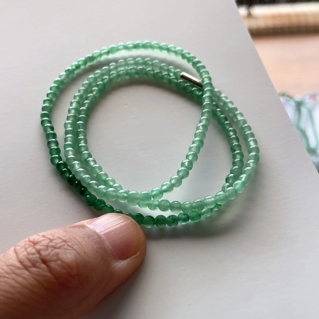 未镶嵌手链翡翠爱****妹