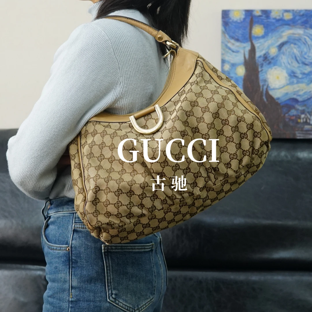 95新 GUCCI/古驰 老花单肩包/F6SP11510017/0017