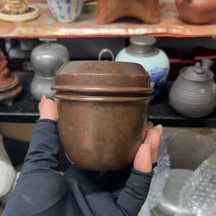 铜中古工艺品摆件