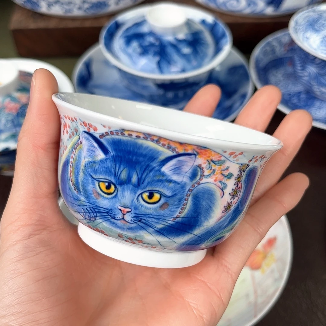 手绘高温瓷器瓷器