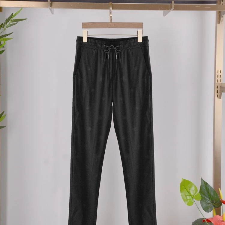 夏薄高弹力时尚修身休闲长裤8157