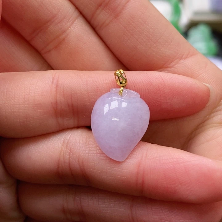 翡翠颈饰未镶嵌吊坠