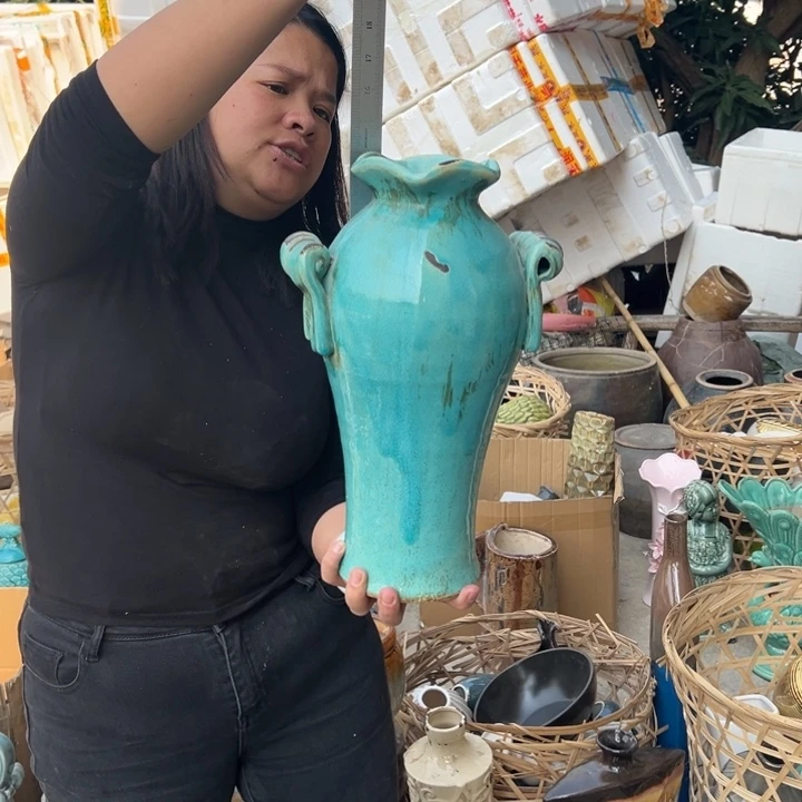 瓶高度36厘米口径10厘米微瑕捡漏