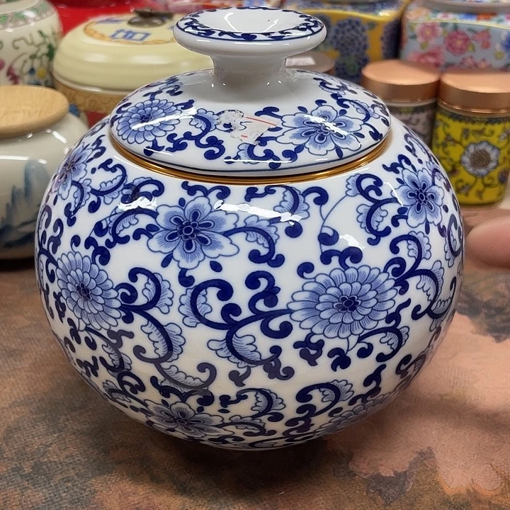 陶瓷罐茶叶罐密封罐储物罐