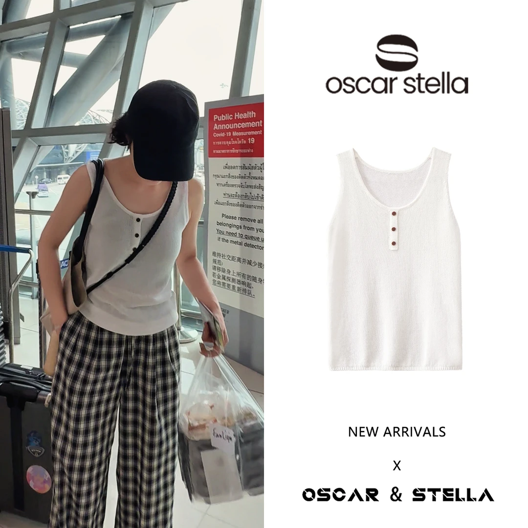 OSCAR&STELLA【山月诗】设计感春显瘦休闲马甲 269-5211