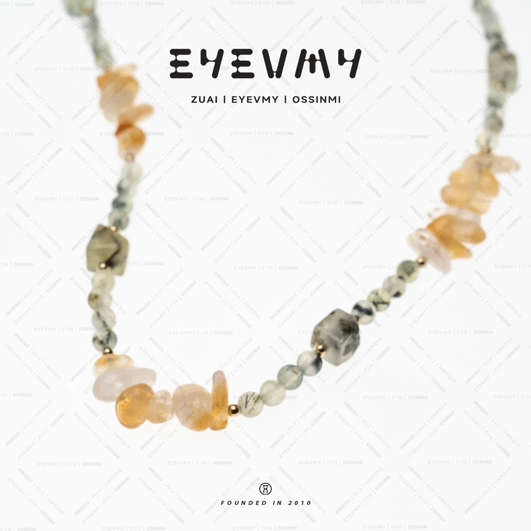 铜项链 黄塔晶+铜材质 项链YY25CL0050