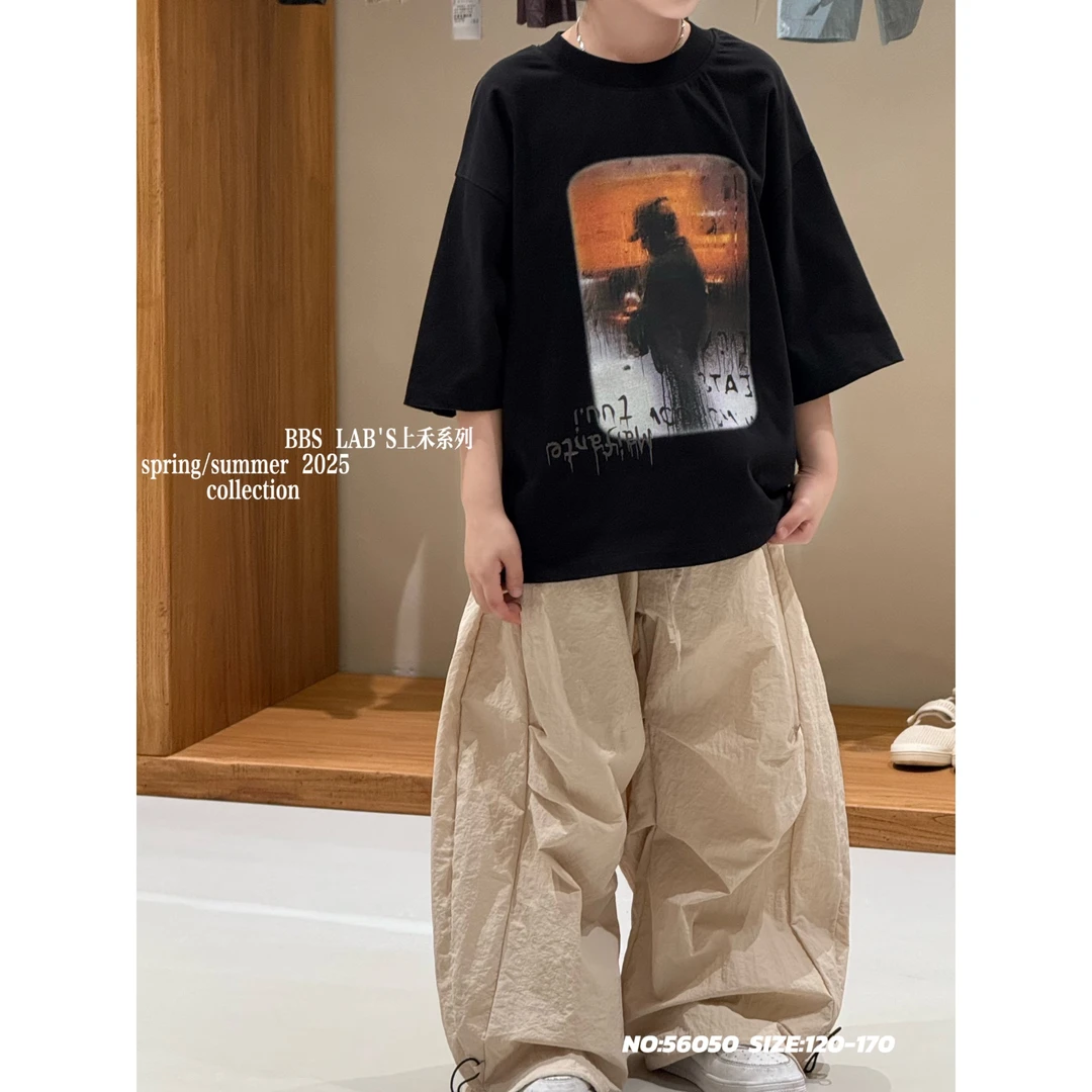 56050新款儿童轻薄伞兵裤