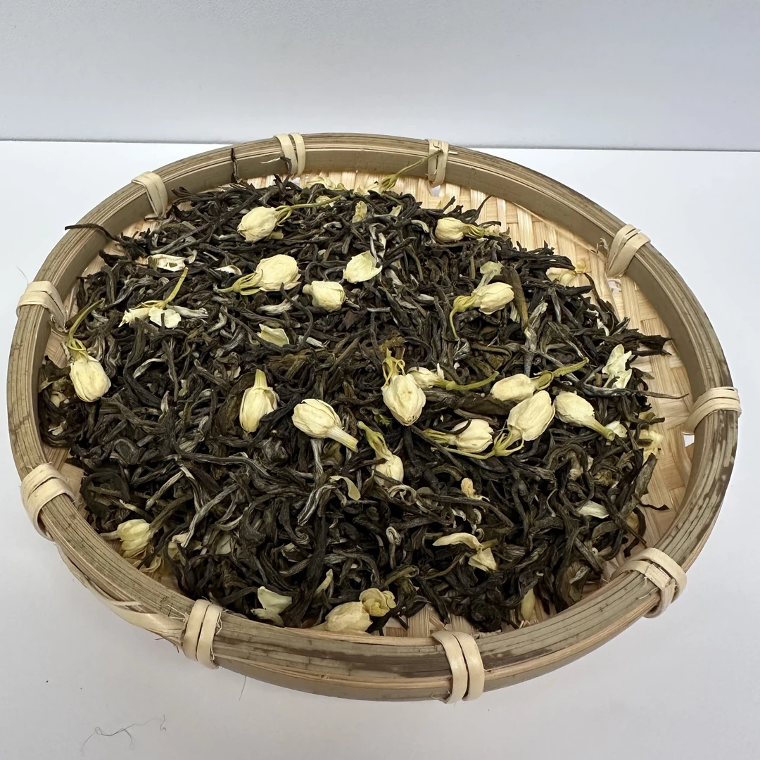 （西安颜值团队006推荐）2024年浓香型茉莉飘雪口粮茶