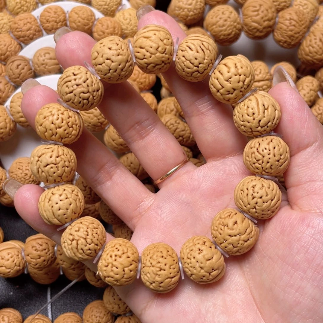 桃核手串野生元宝