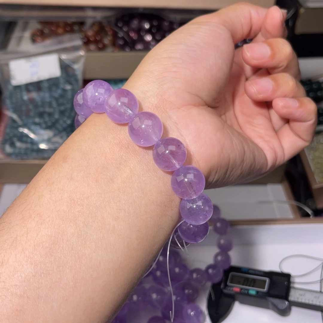 水晶手链未镶嵌紫水晶032