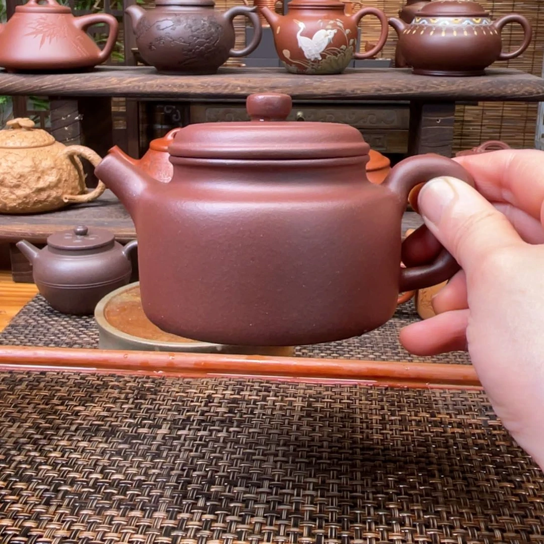 茶壶紫砂宜兴原矿紫砂手工制210