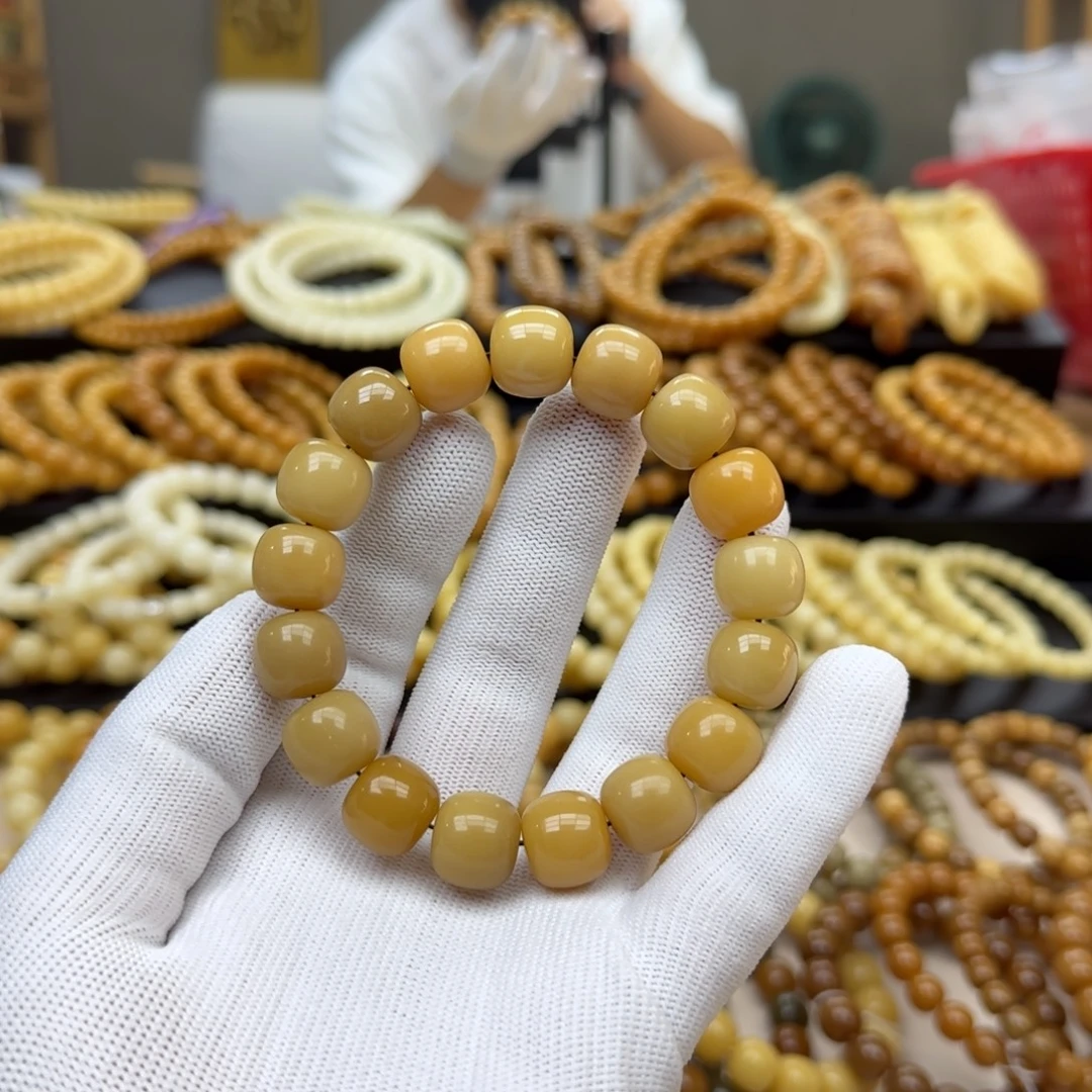 菩提根/象牙果手串13.14 8到10年 微瑕
