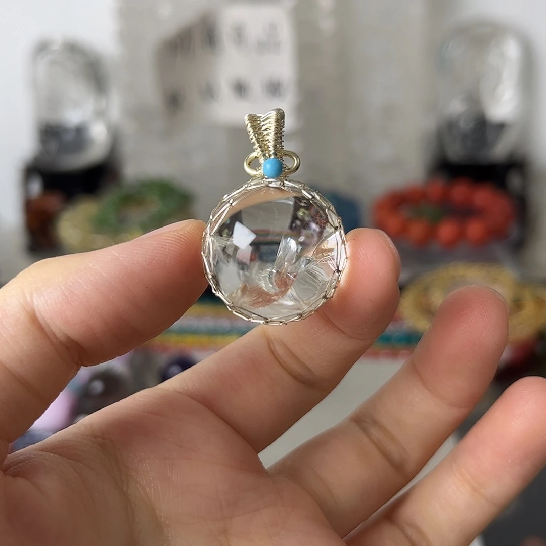 颈饰水晶合金矿坑微瑕
