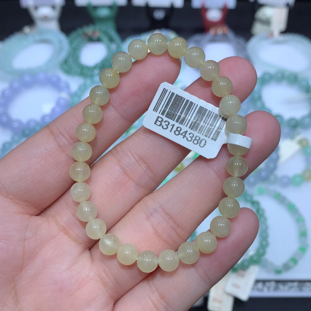 翡翠未镶嵌手串天然