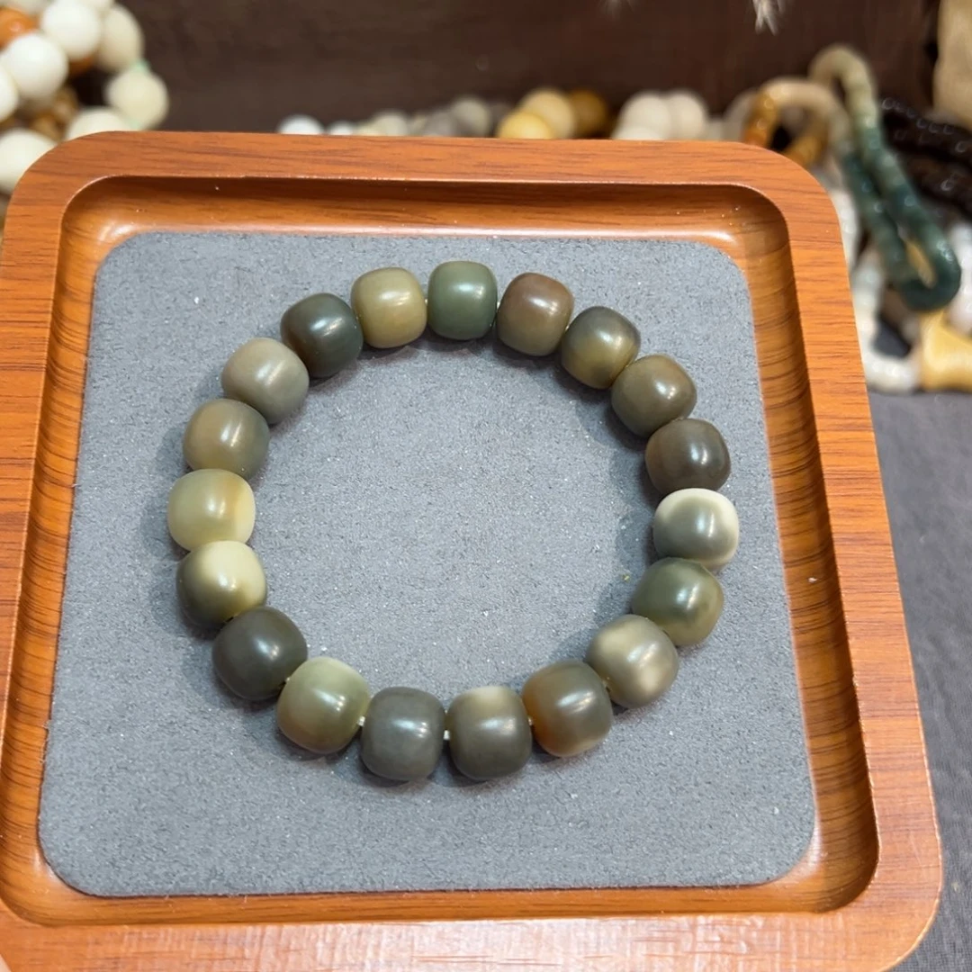 菩提根/象牙果吊坠雾中花13微瑕