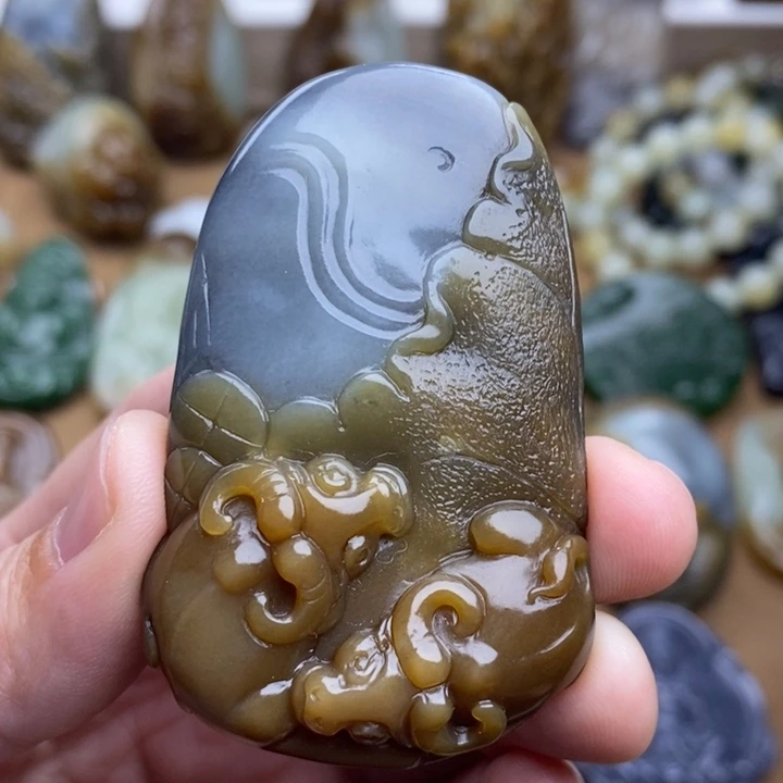 和田玉颈饰未镶嵌?***?