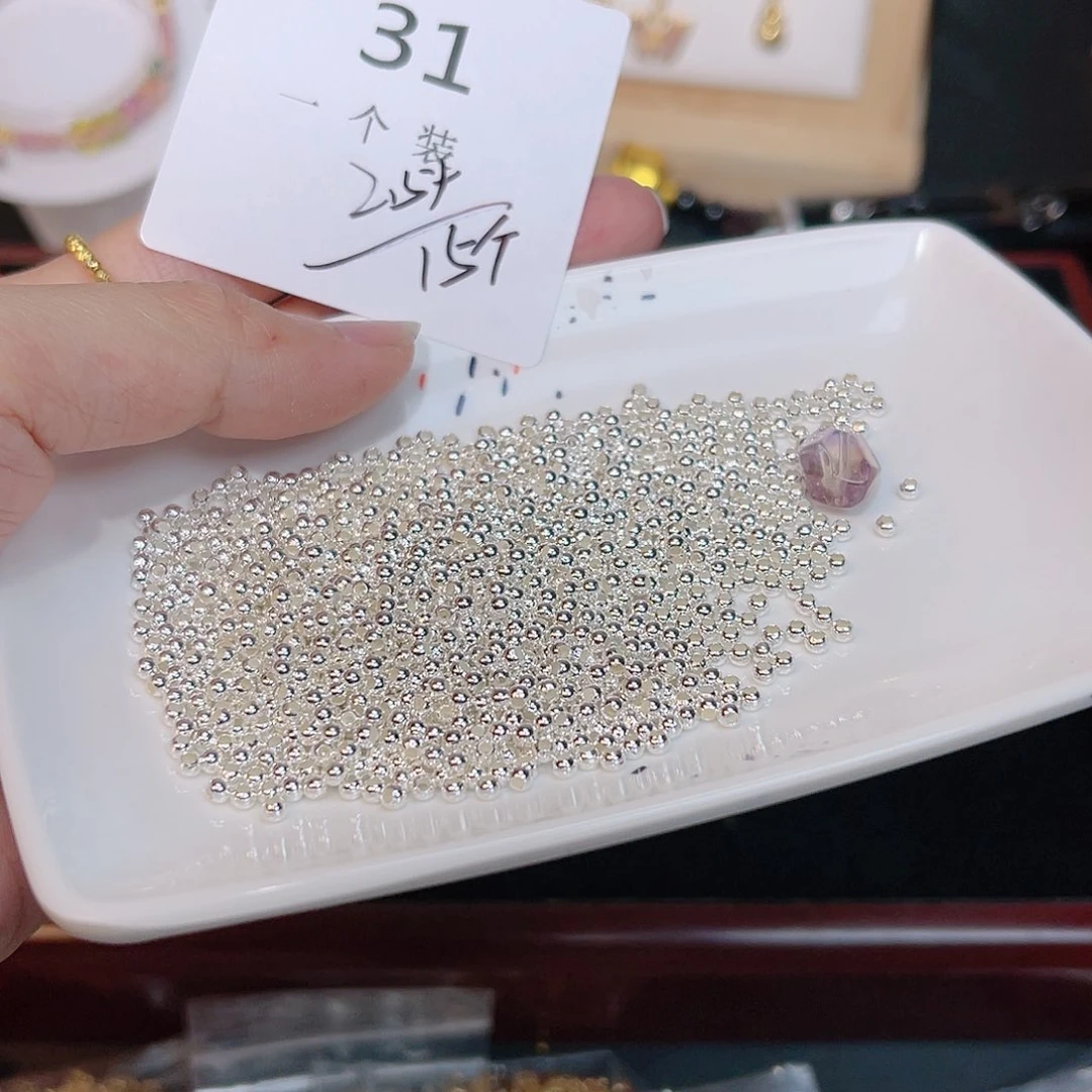 紫晶珠宝半成品银S925镶嵌31