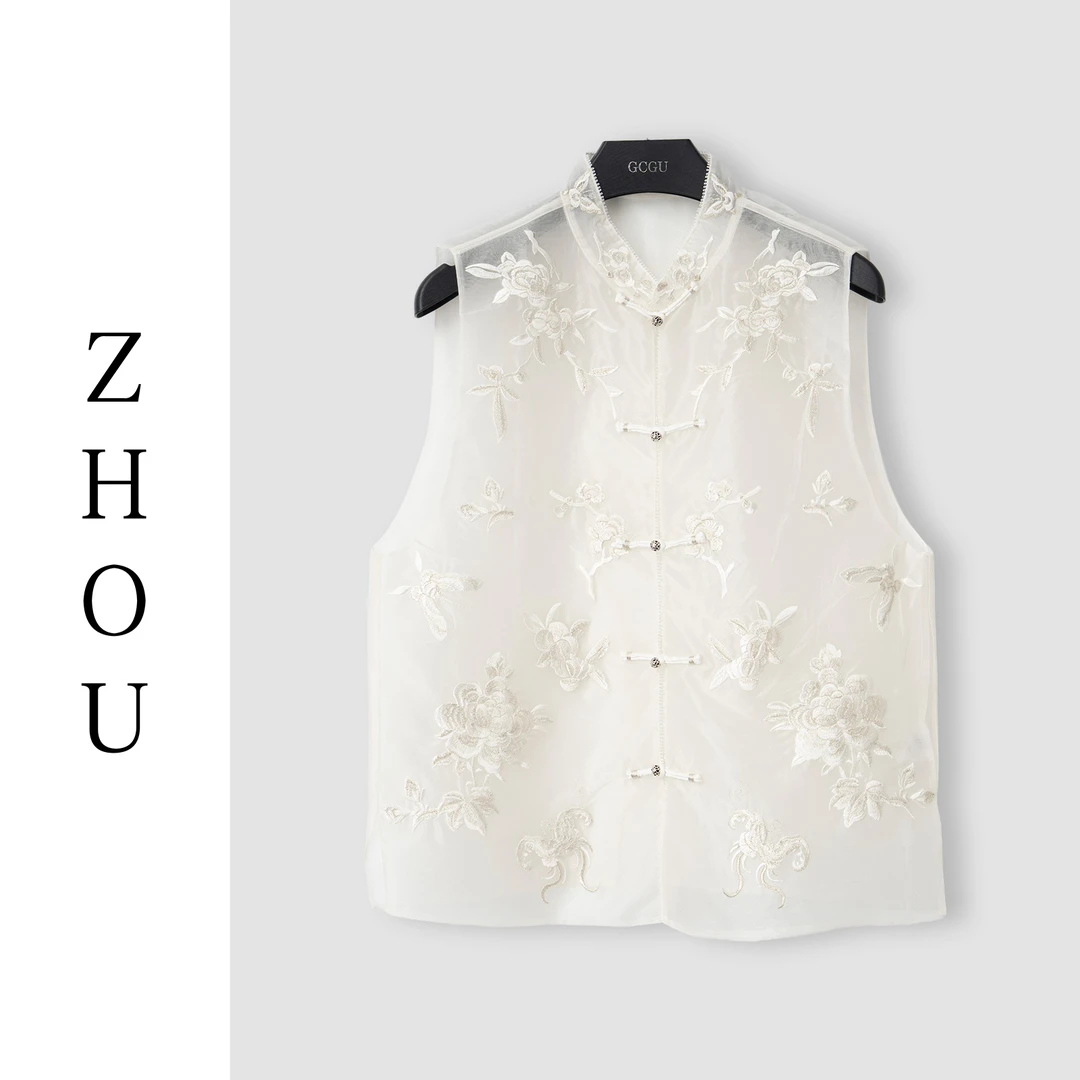 （周哥甄选）白色上衣-23816