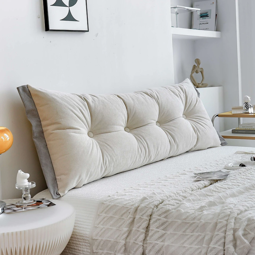 FAVMARTHASein床头靠垫软包榻榻米床上长靠枕护腰床靠背垫床头柜